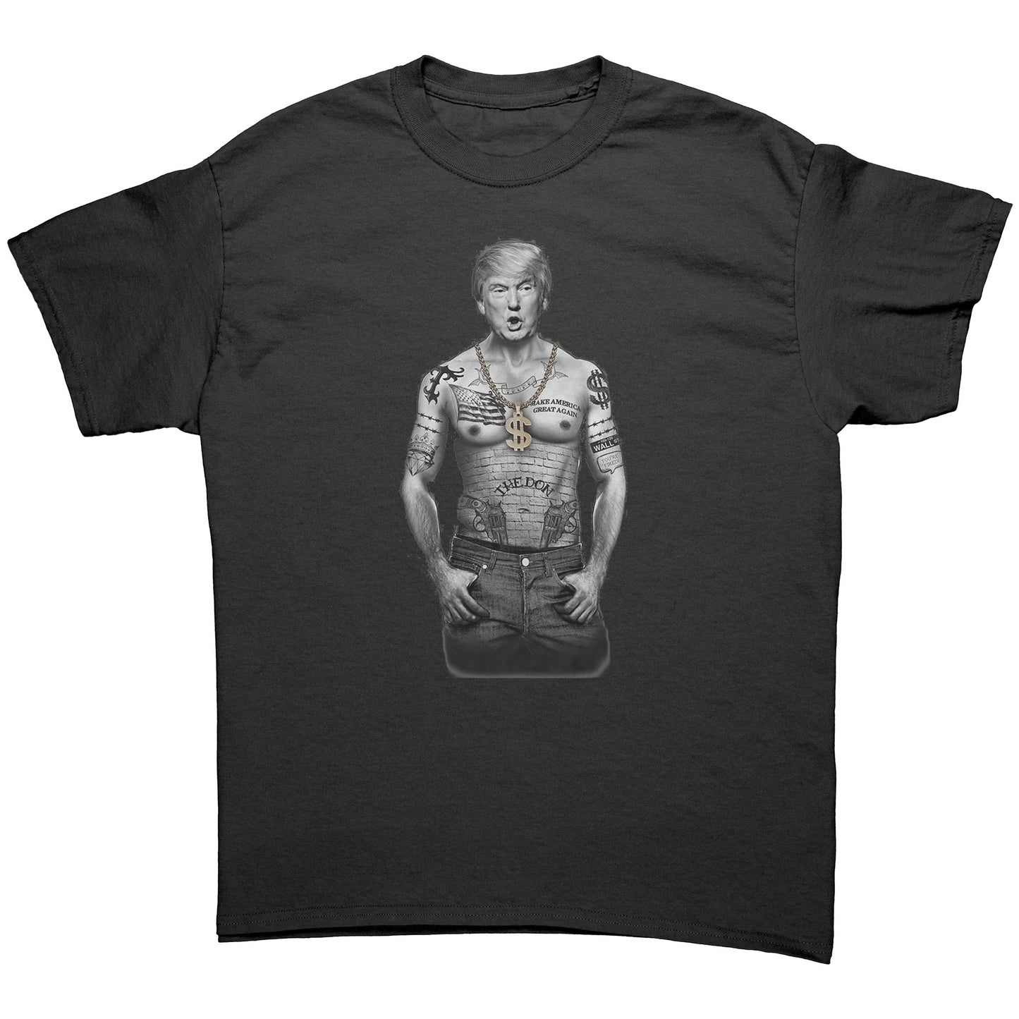 TRUMP WITH MUSCULAR BODY - updated
