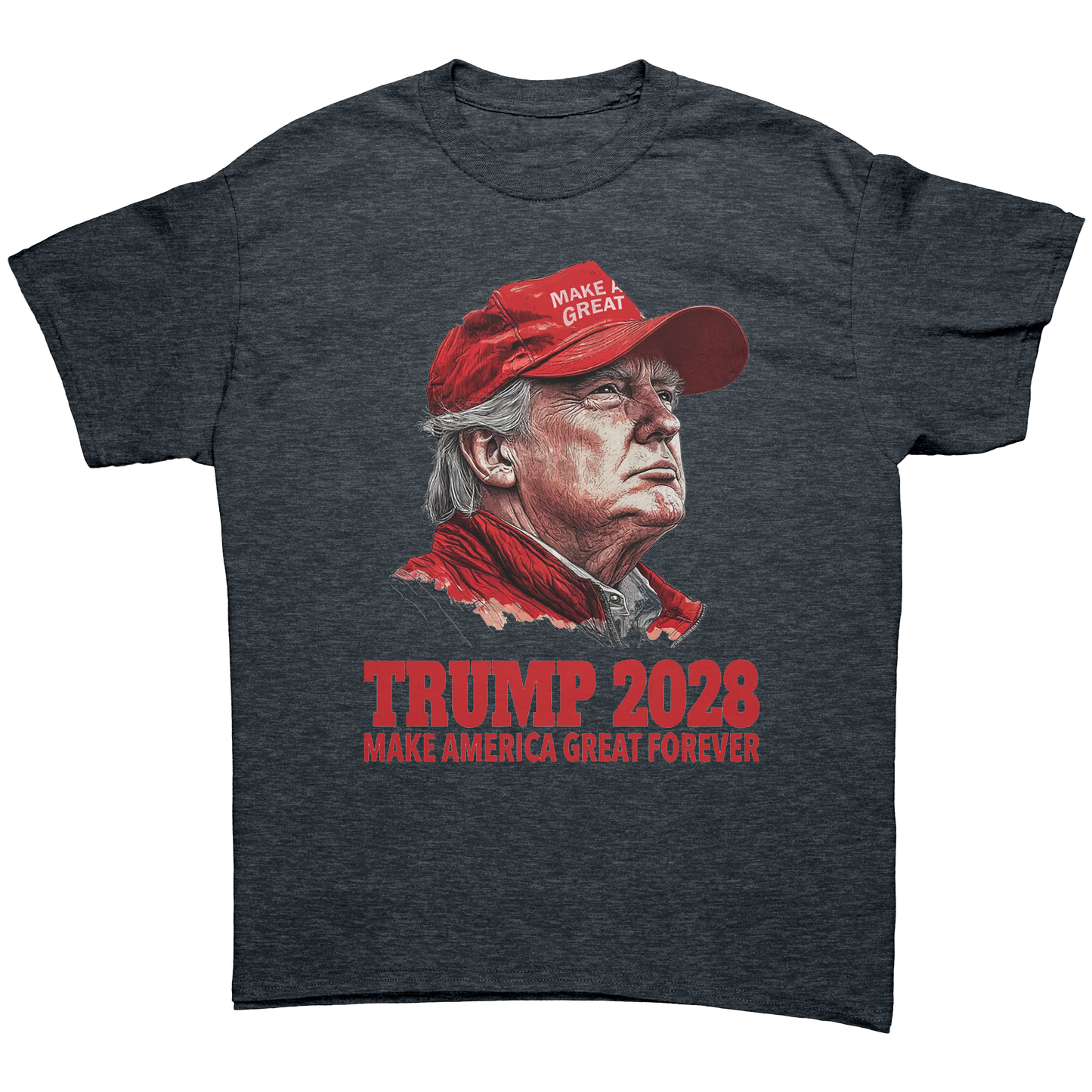 Trump_2028_Make_America_Great_Forever_Dark_Heather_Mockup.png
