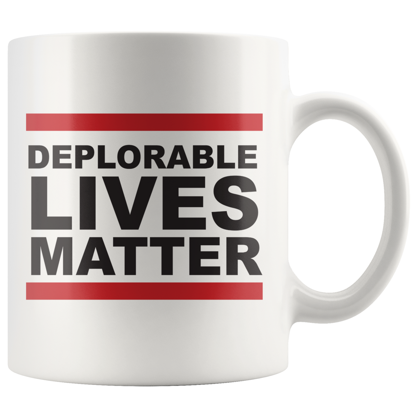 Deplorable Lives Matter With Red Bars