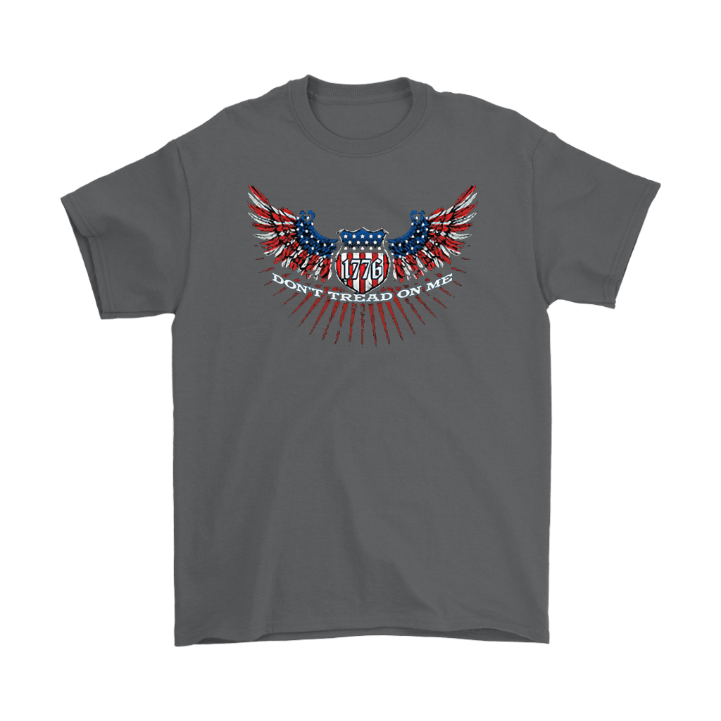 Don't Tread On Me 1776 On American Flag Eagle