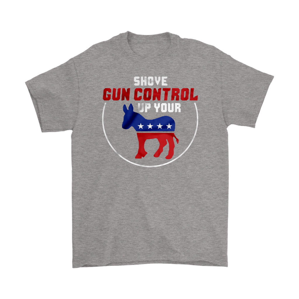 Shove Gun Control Up Your (Ass) Democrat Symbol