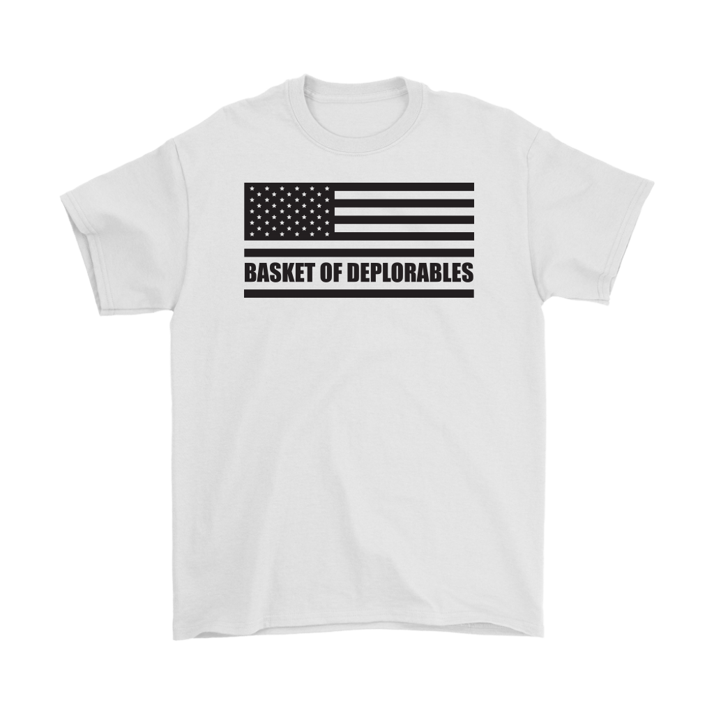 Basket Of Deplorables On American Flag