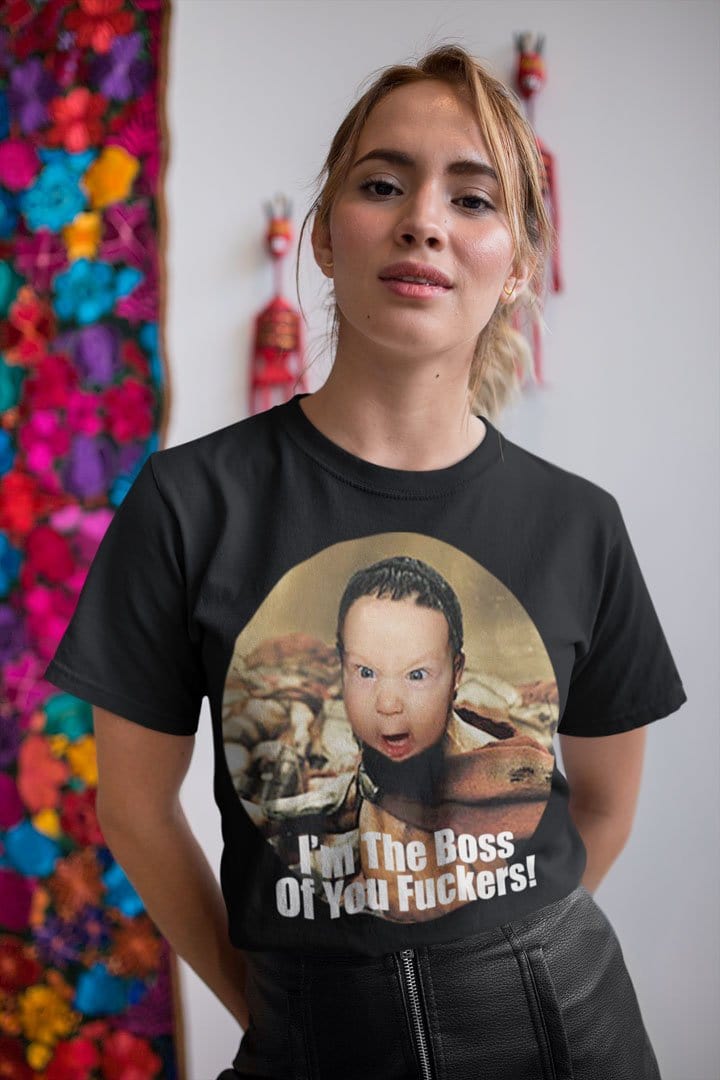 I'm The Boss Of You Fuckers! Baby As Gladiator