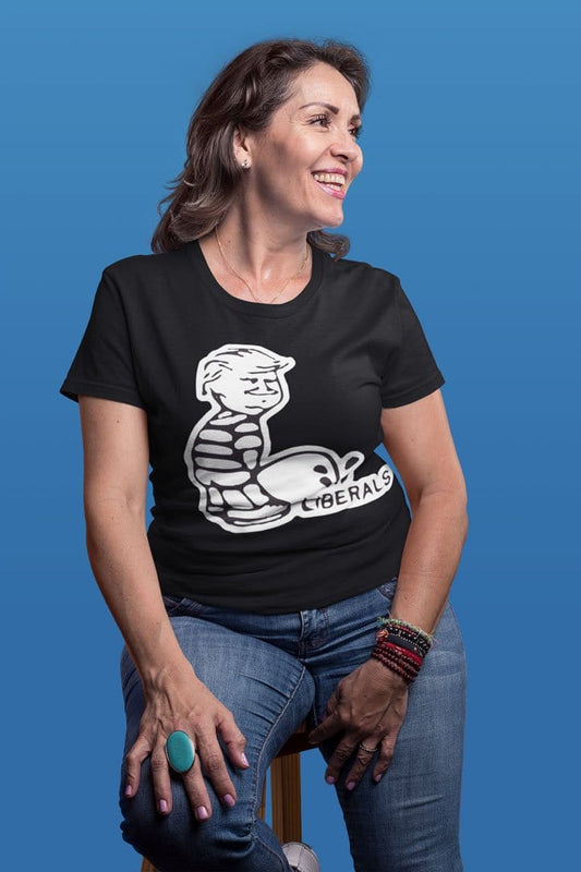 Trump Peeing On Liberals