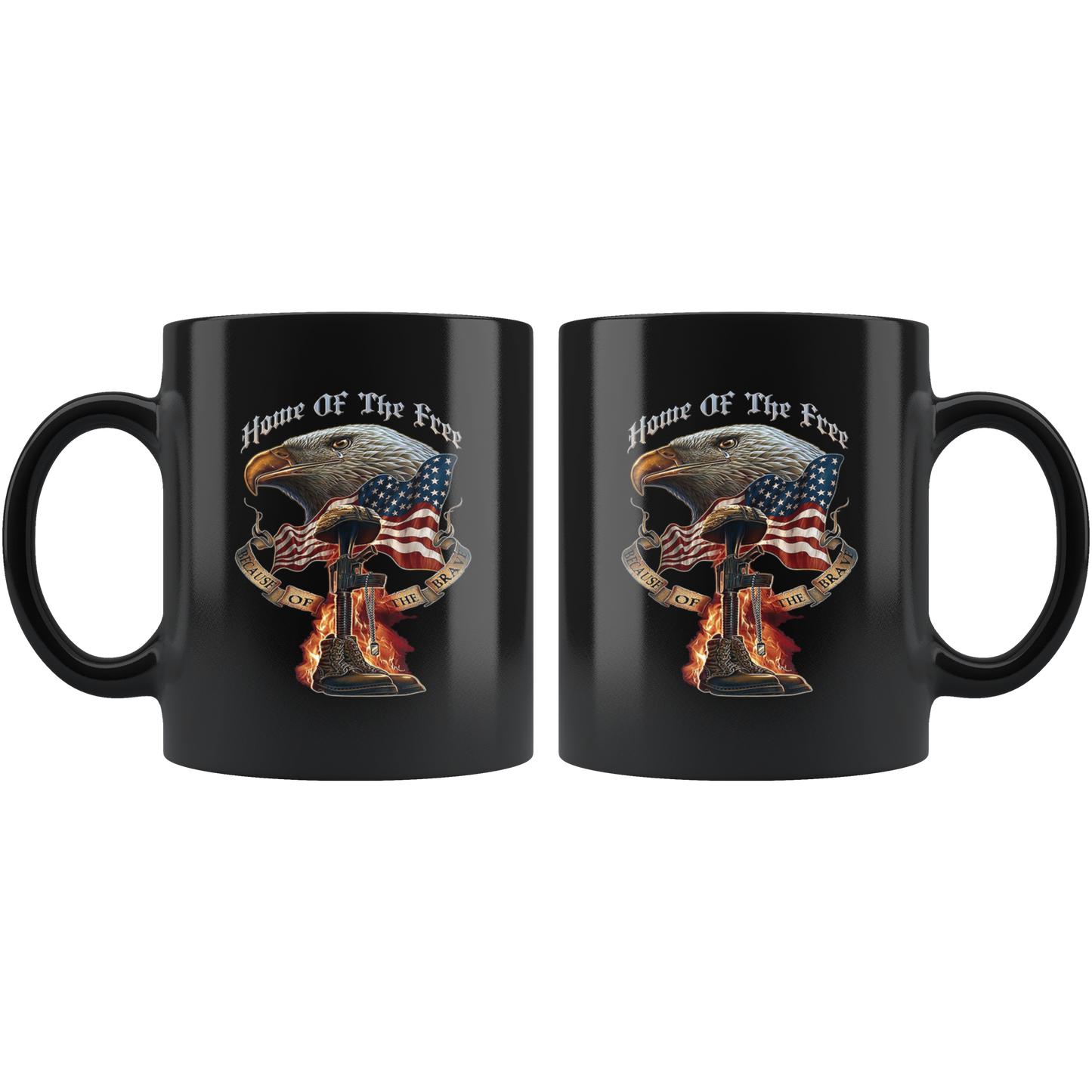 Home Of The Free Because Of The Brave Cup