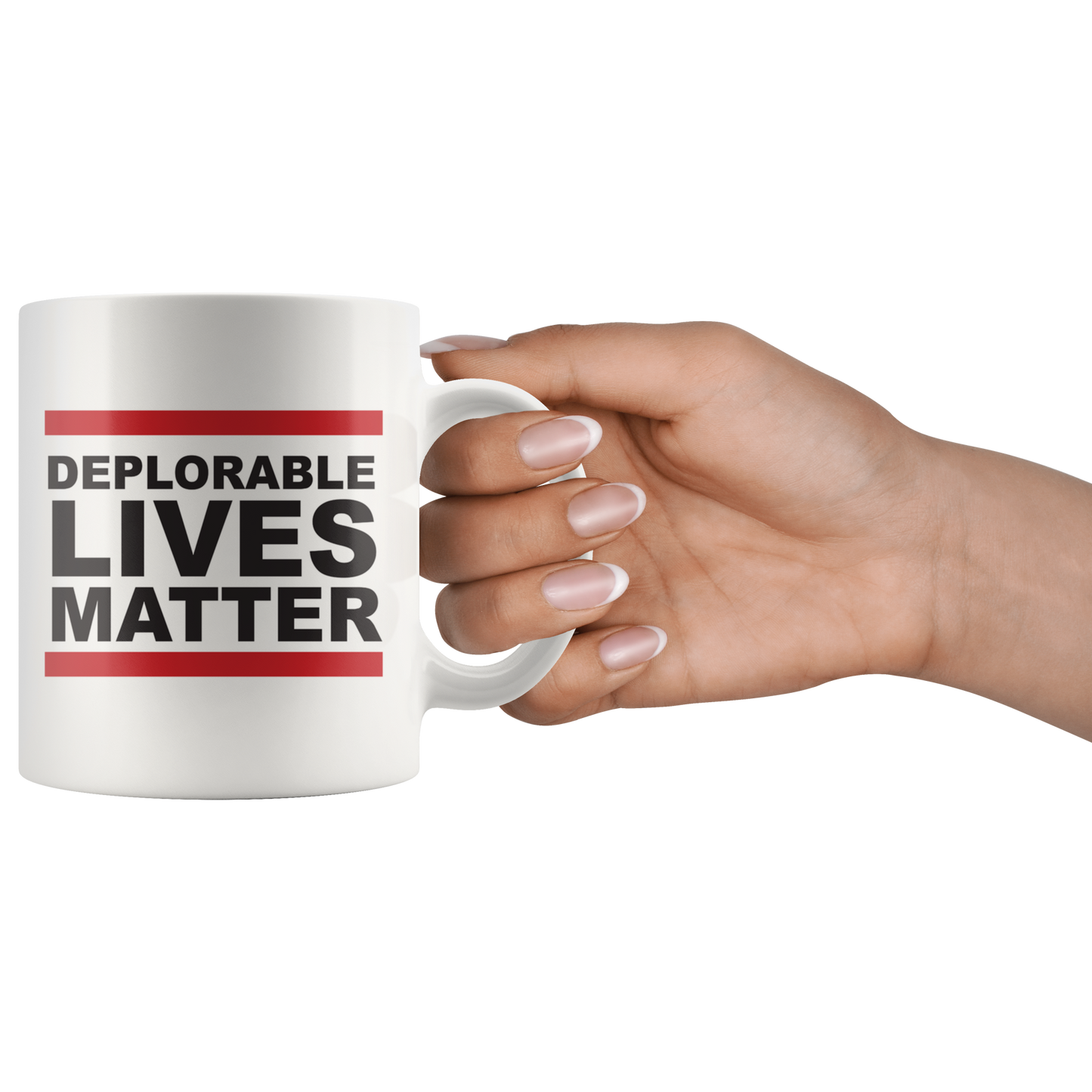Deplorable Lives Matter With Red Bars