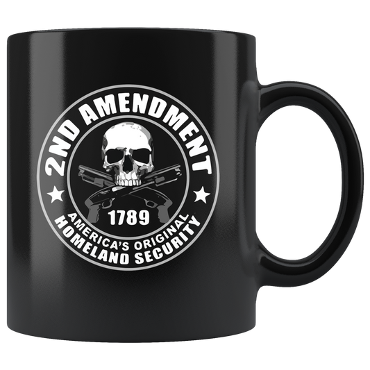 2nd Amendment 1789 America's Original Homeland Security Blk