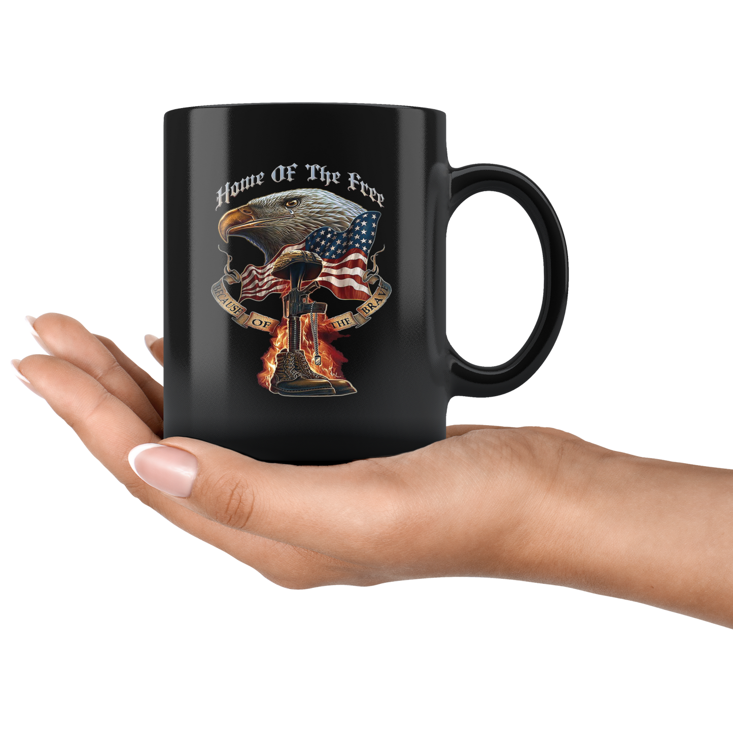 Home Of The Free Because Of The Brave Cup