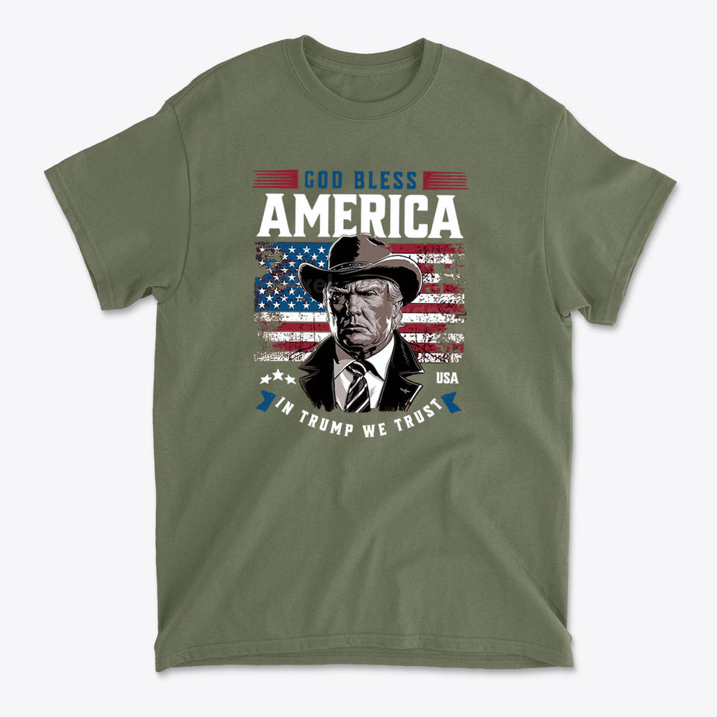 God Bless America In Trump We Trust