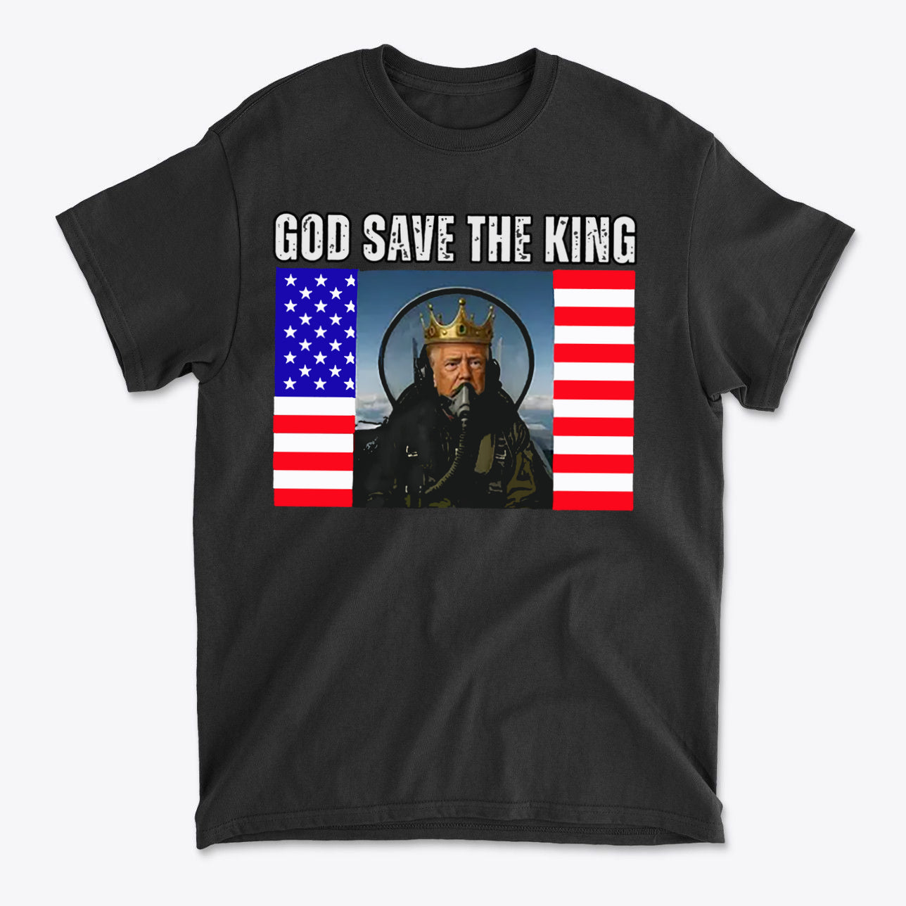 God Save The King Classic Crown Pride Tee Shirt