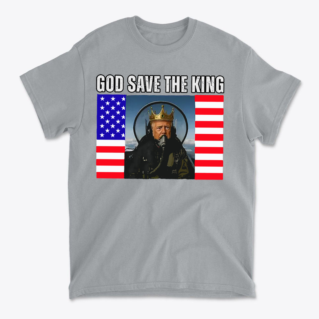 God Save The King Classic Crown Pride Tee Shirt