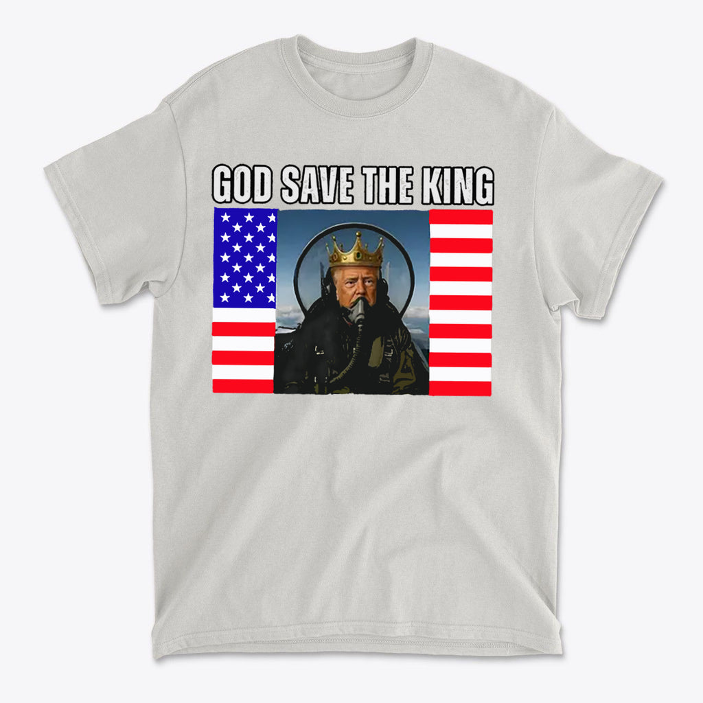 God Save The King Classic Crown Pride Tee Shirt