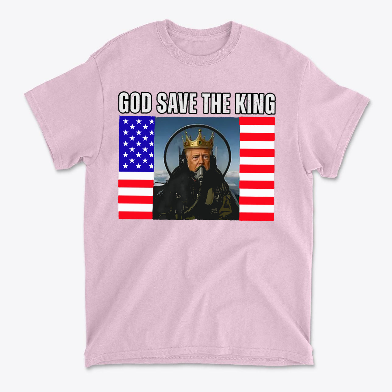 God Save The King Classic Crown Pride Tee Shirt