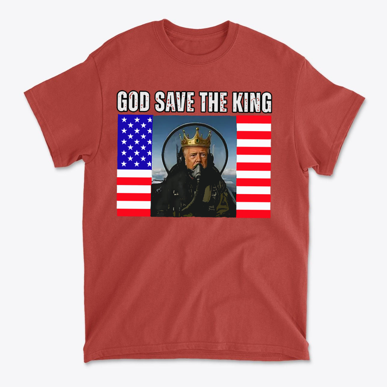 God Save The King Classic Crown Pride Tee Shirt