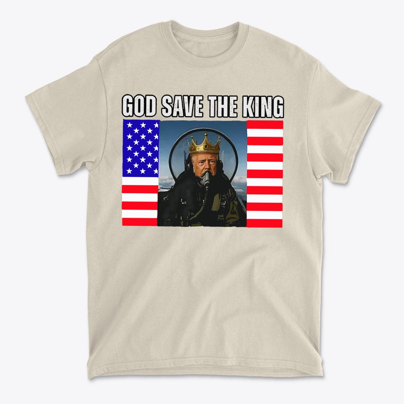 God Save The King Classic Crown Pride Tee Shirt