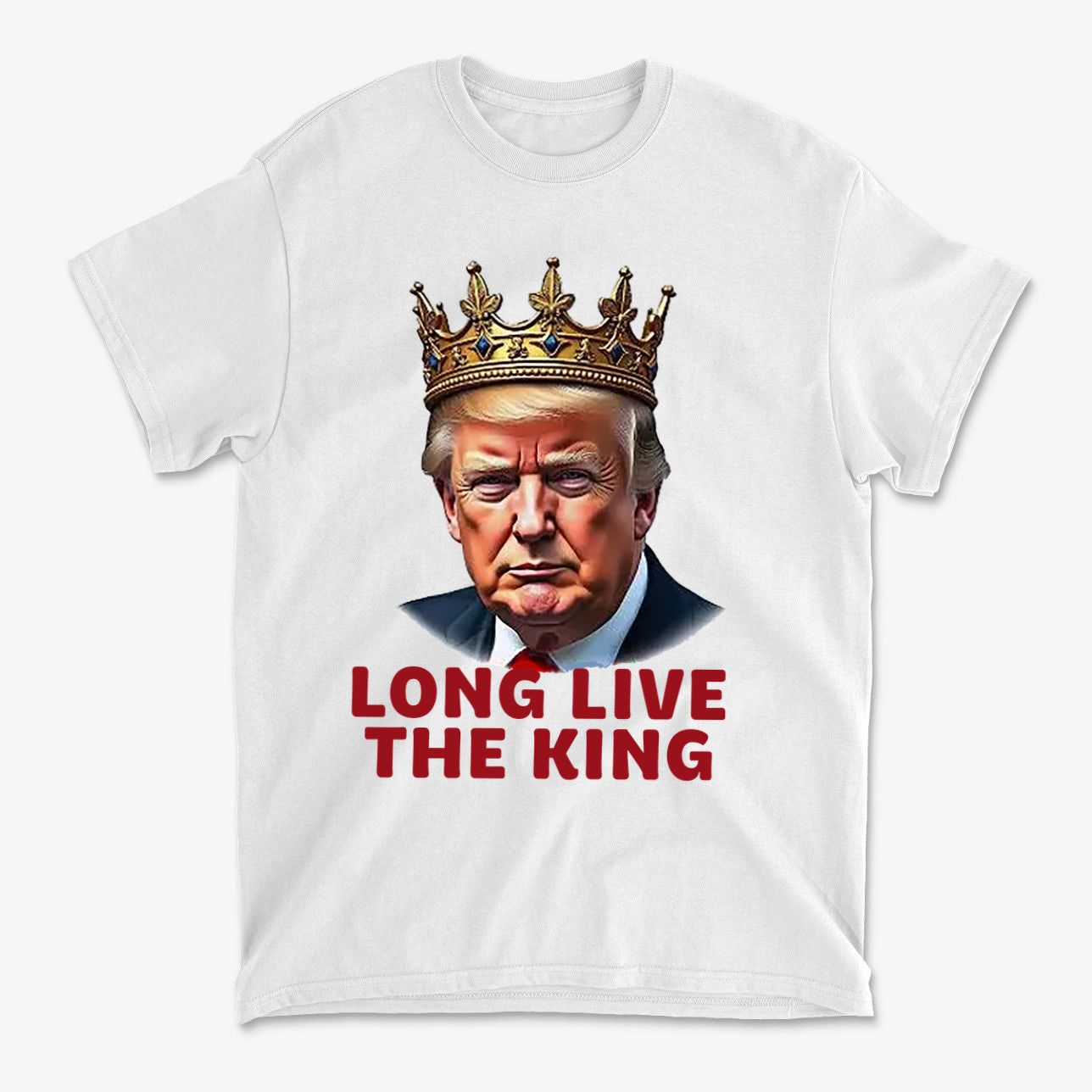 Long Live the King Vintage Shirt featuring a kingly graphic design with a bold statement.