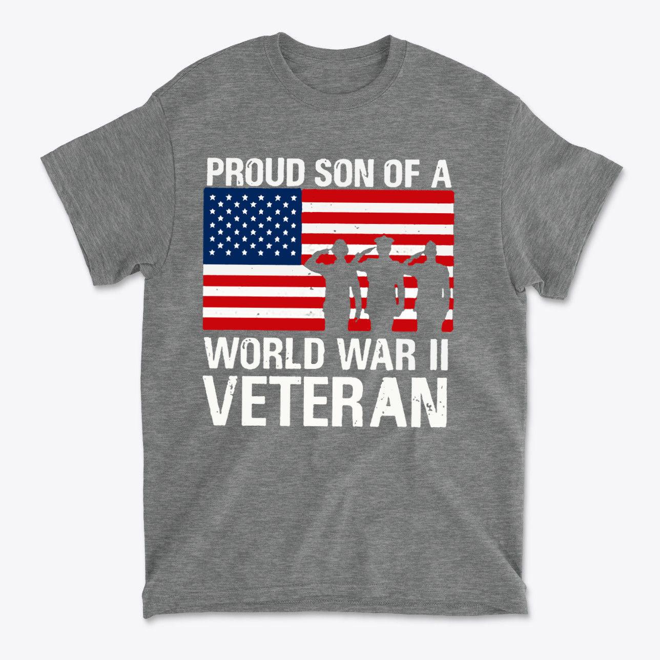 Proud Son Of A WWII Veteran Honor Service Shirt