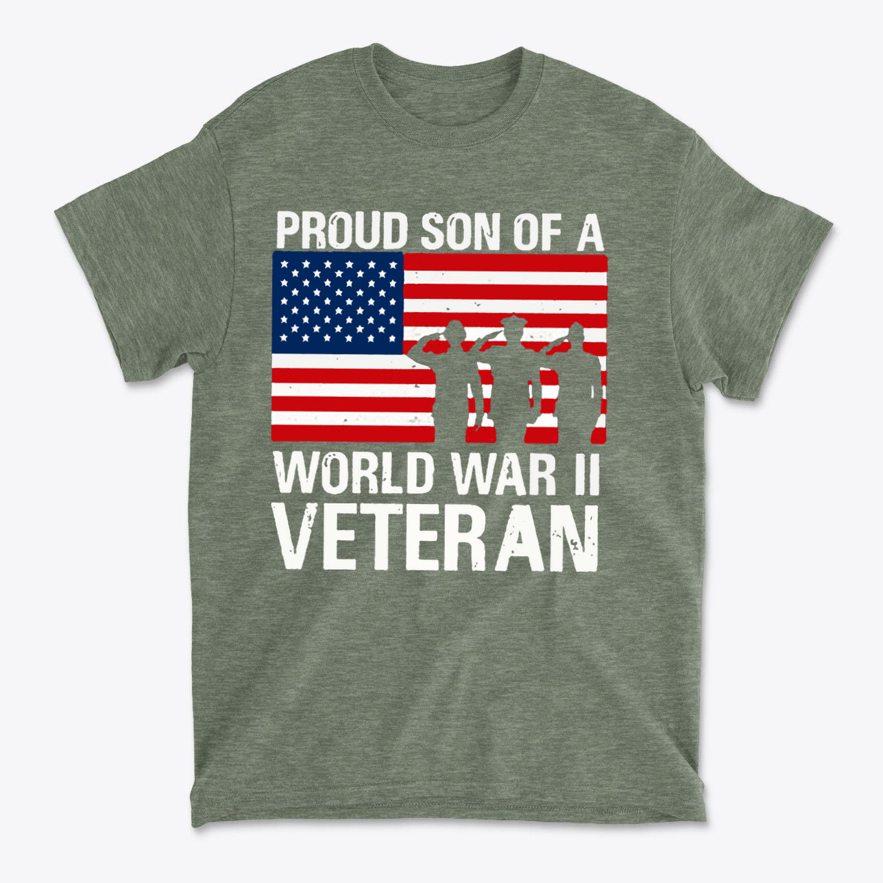 Proud Son Of A WWII Veteran Honor Service Shirt