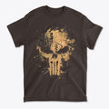 Stars And Stripes Skull Bold American Graphic Tee
