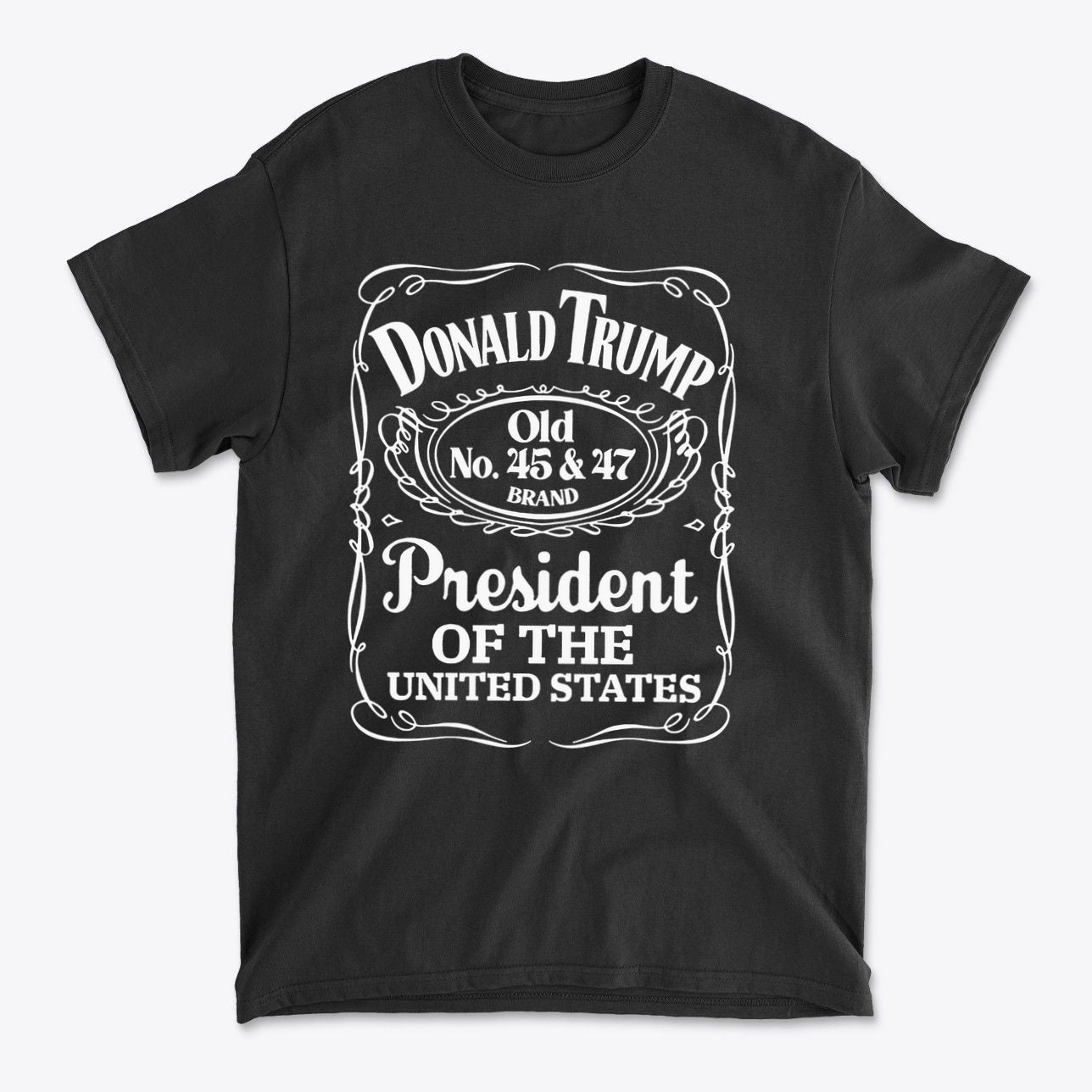 Old No. 45 & 47 Brand Tee Donald Trump