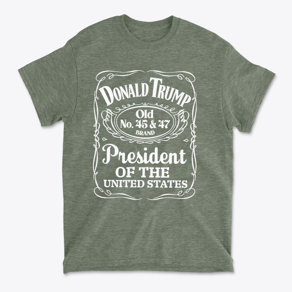 Old No. 45 & 47 Brand Tee Donald Trump