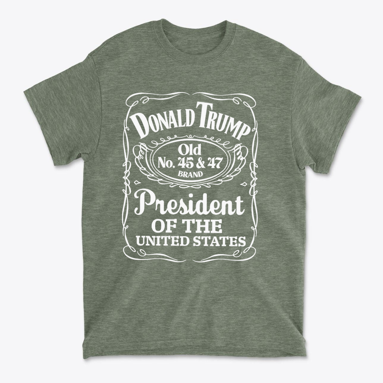 Old No. 45 & 47 Brand Tee Donald Trump