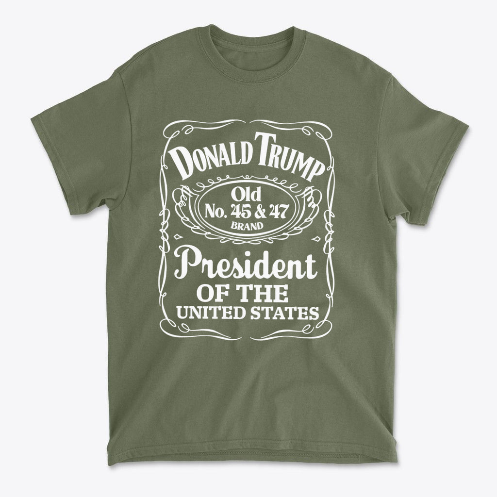 Old No. 45 & 47 Brand Tee Donald Trump