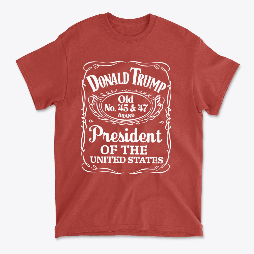 Old No. 45 & 47 Brand Tee Donald Trump