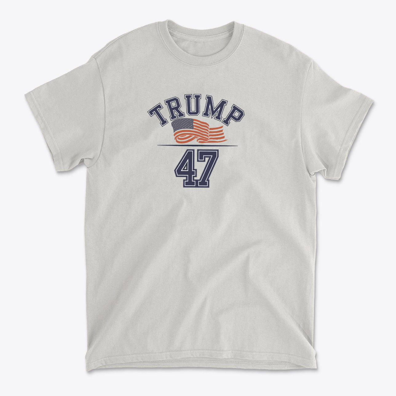 47 American Flag Trump Bold Patriotic Tee Shirt