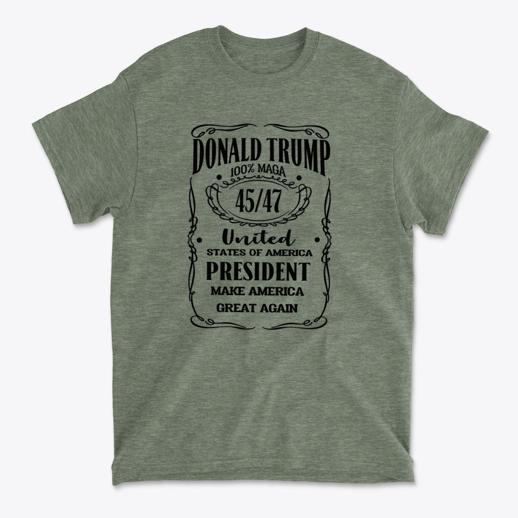 MAGA 45 47 100 Percent Support Donald Trump Shirt
