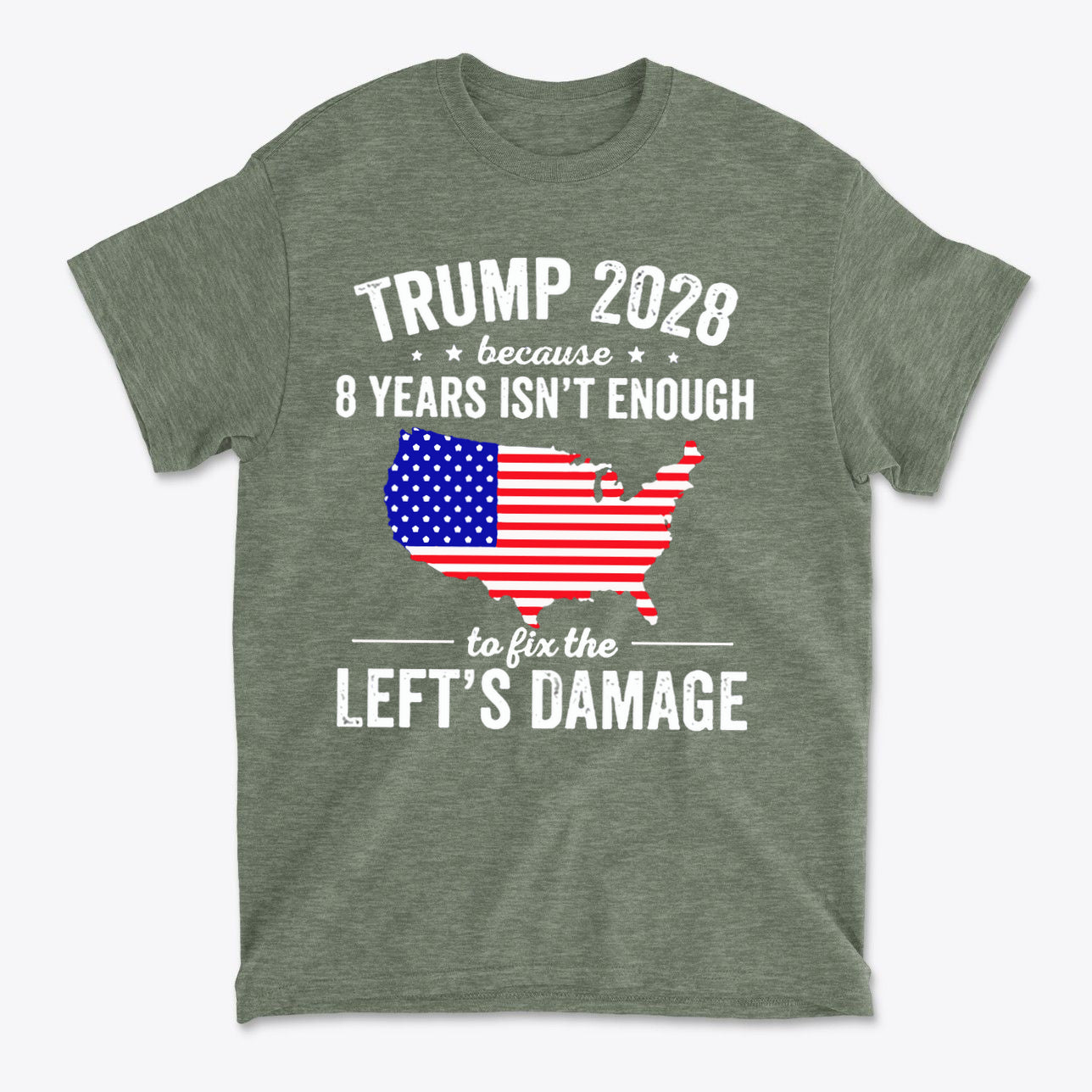 Trump 2028 Keep America Strong Political Statement Shirt