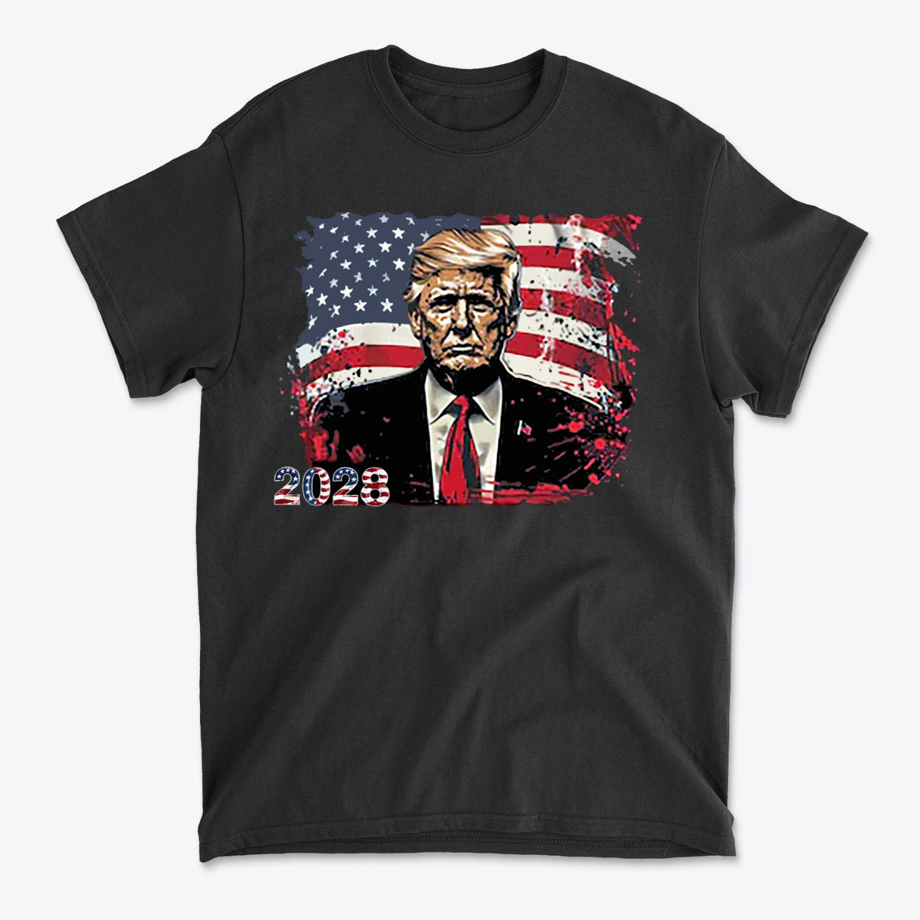 Trump 2028 In Stars And Stripes