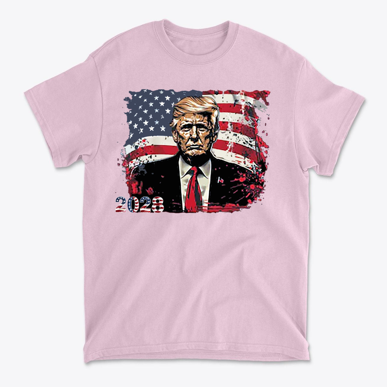 Trump 2028 In Stars And Stripes