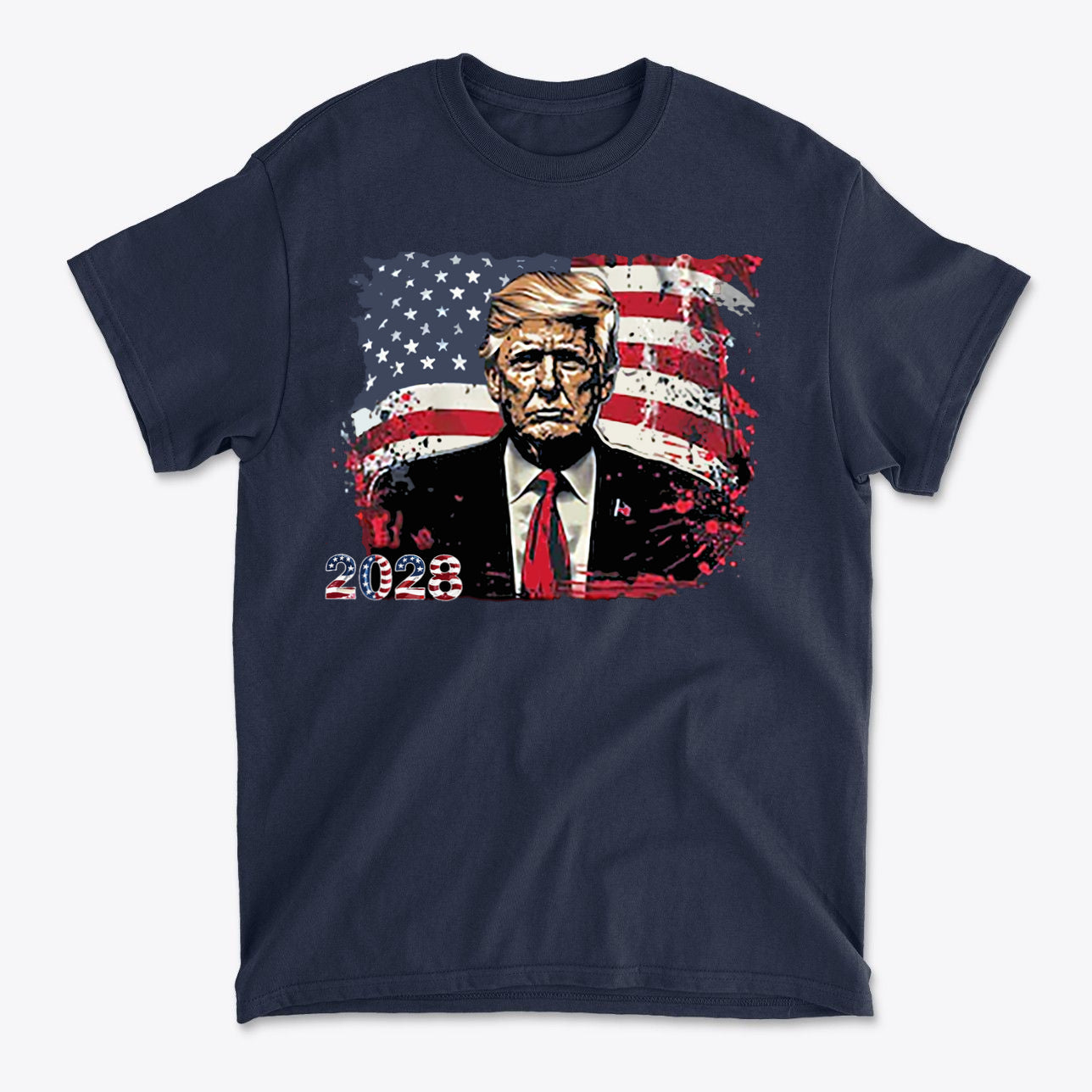 Trump 2028 In Stars And Stripes