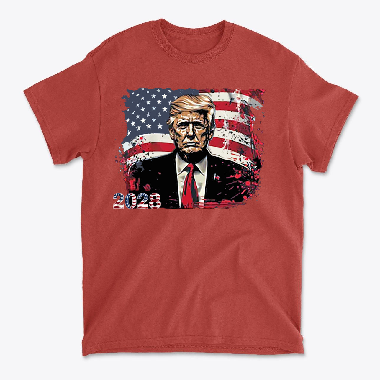 Trump 2028 In Stars And Stripes