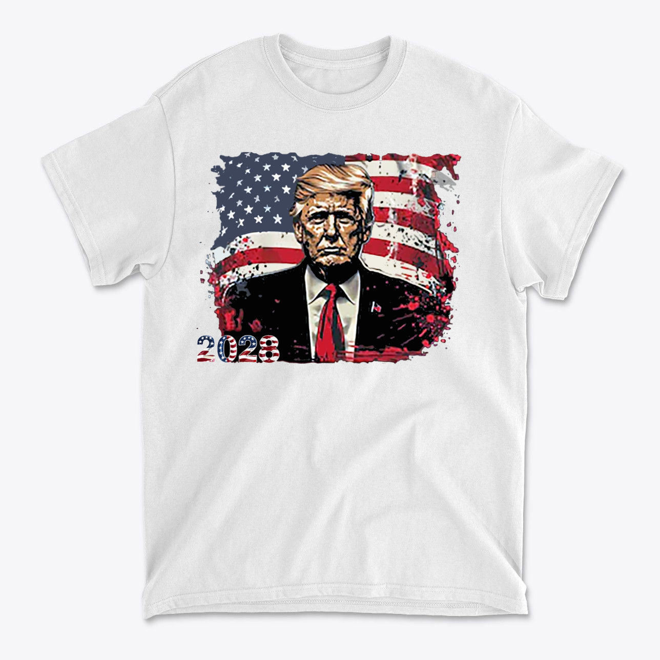 Trump 2028 In Stars And Stripes