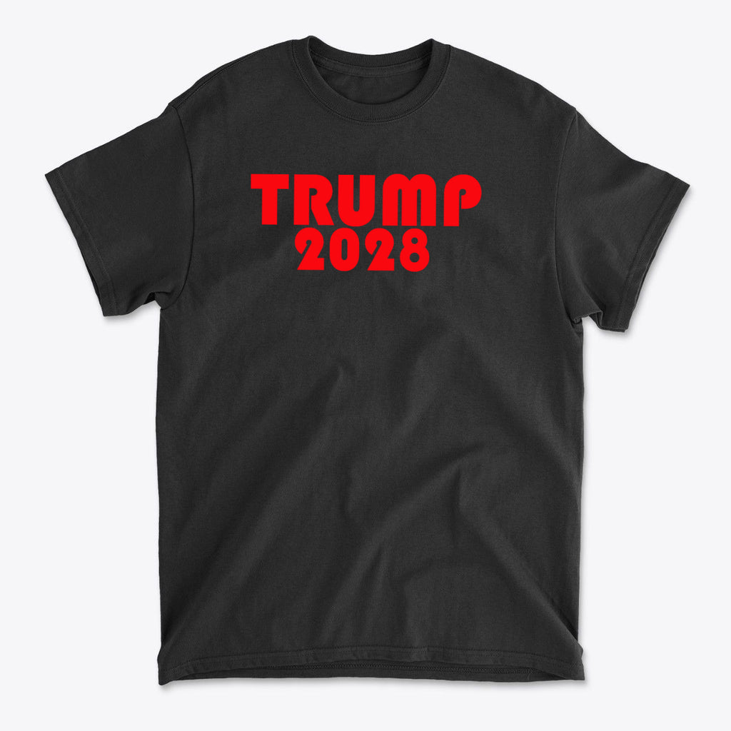 Trump 2028 Red Letters T Shirt