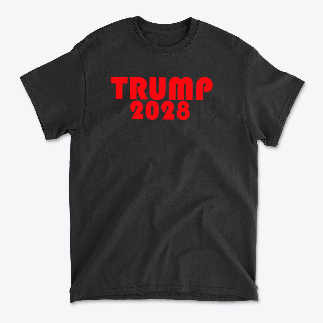 Trump 2028 Red Letters T Shirt