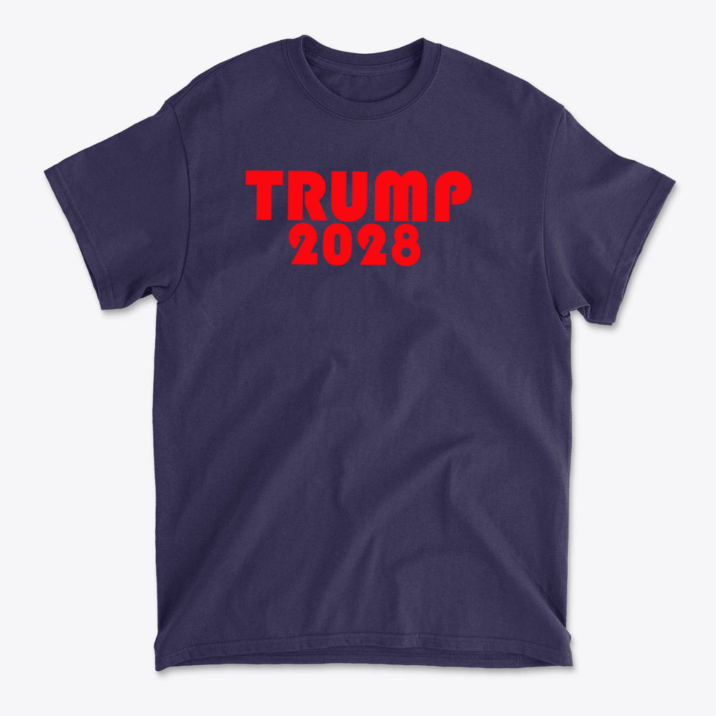Trump 2028 Red Letters T Shirt