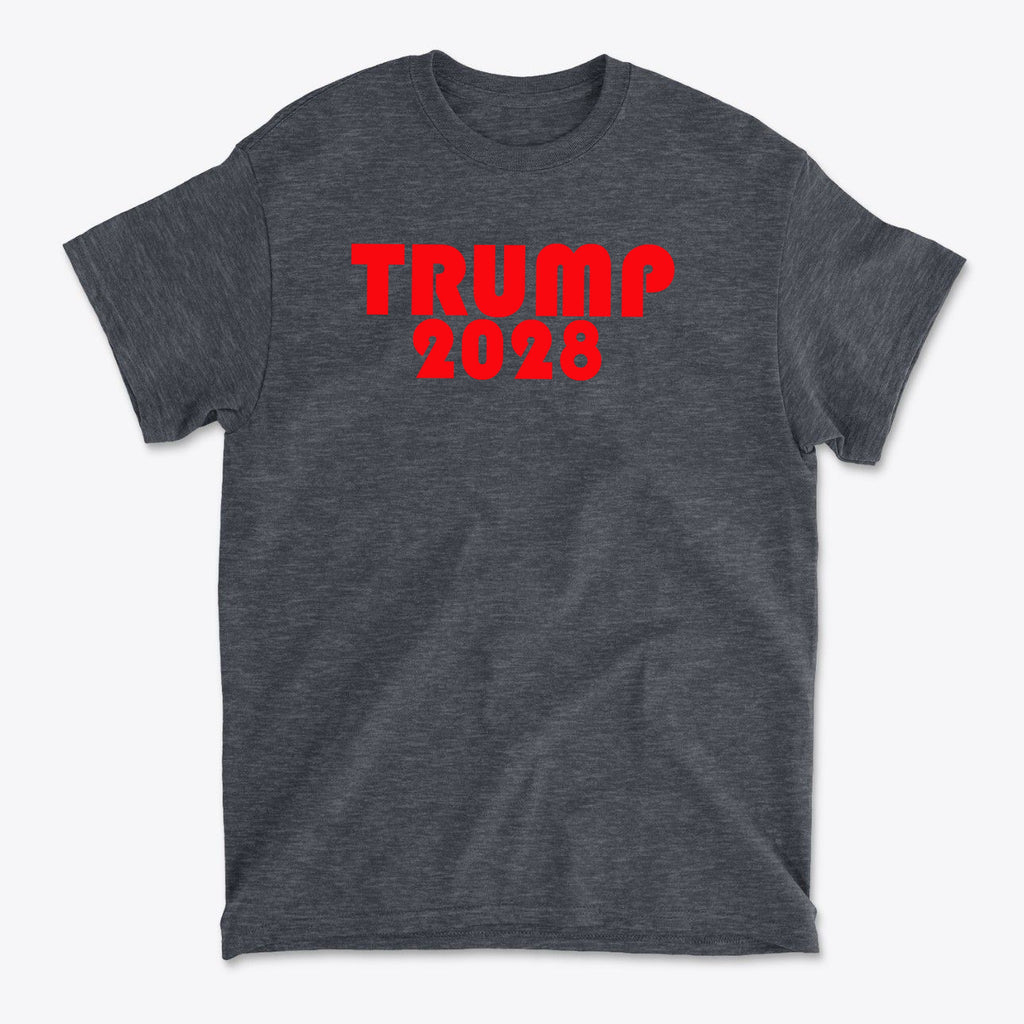Trump 2028 Red Letters T Shirt