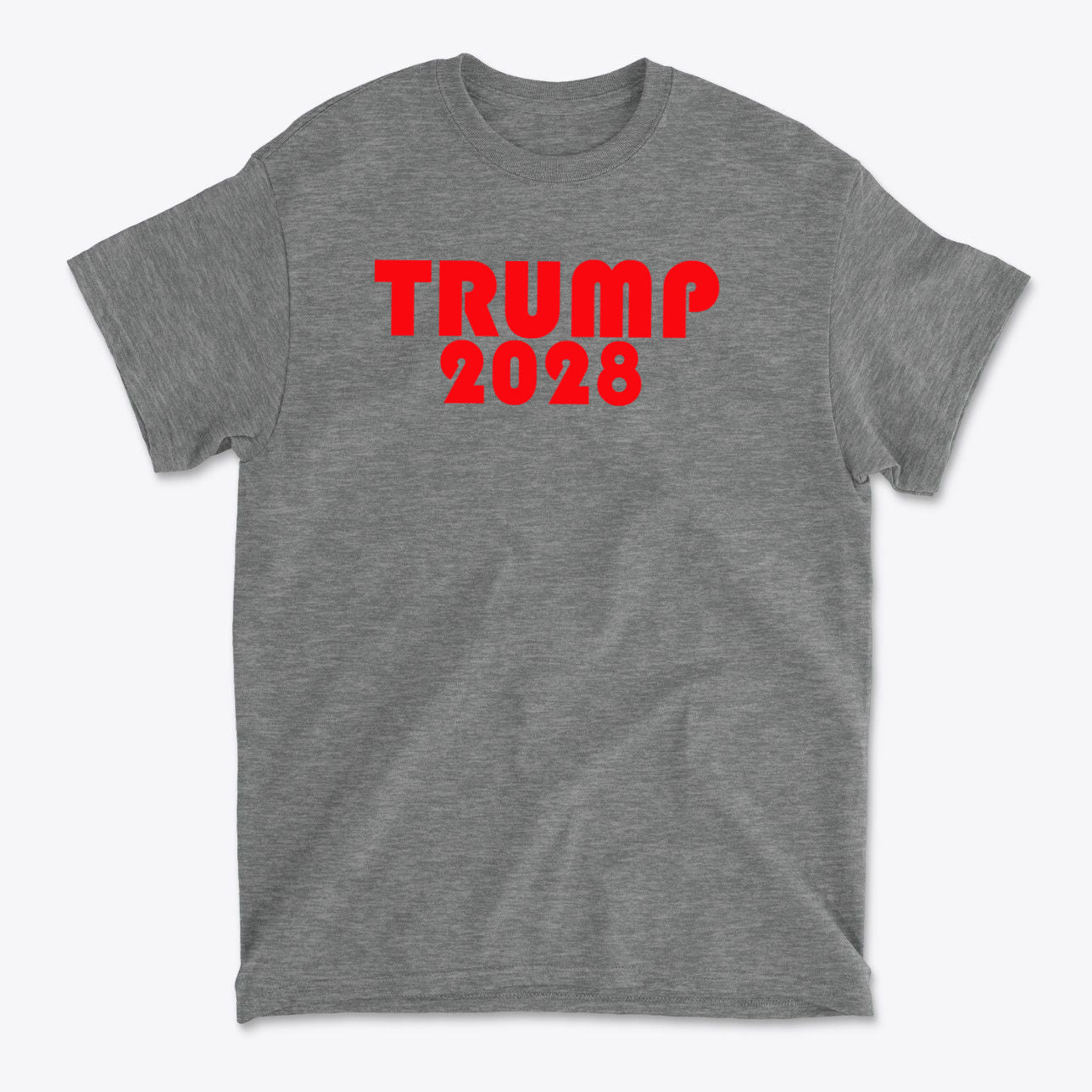 Trump 2028 Red Letters T Shirt
