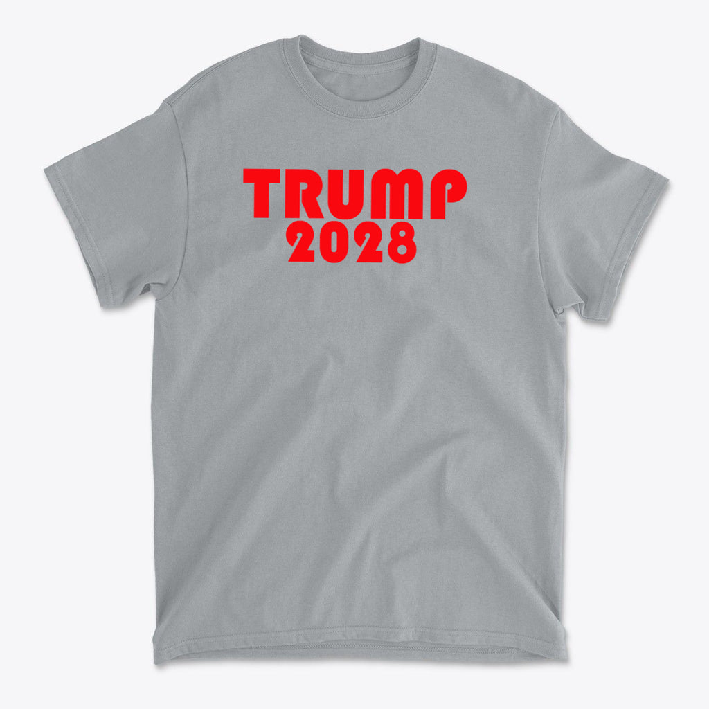 Trump 2028 Red Letters T Shirt