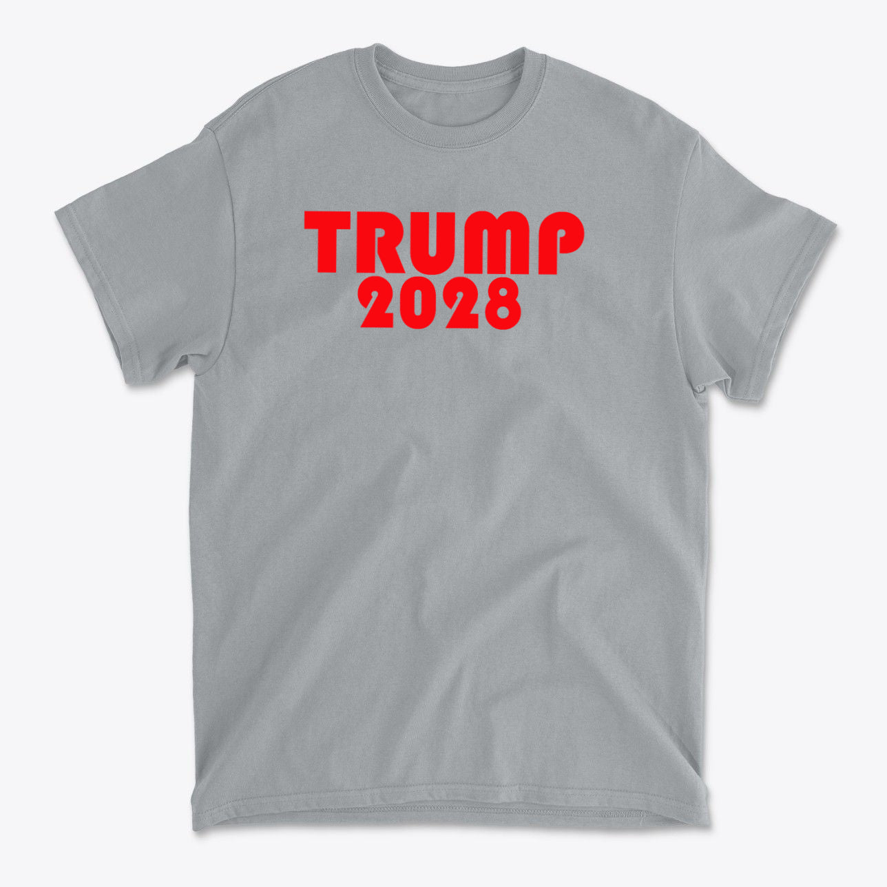 Trump 2028 Red Letters T Shirt