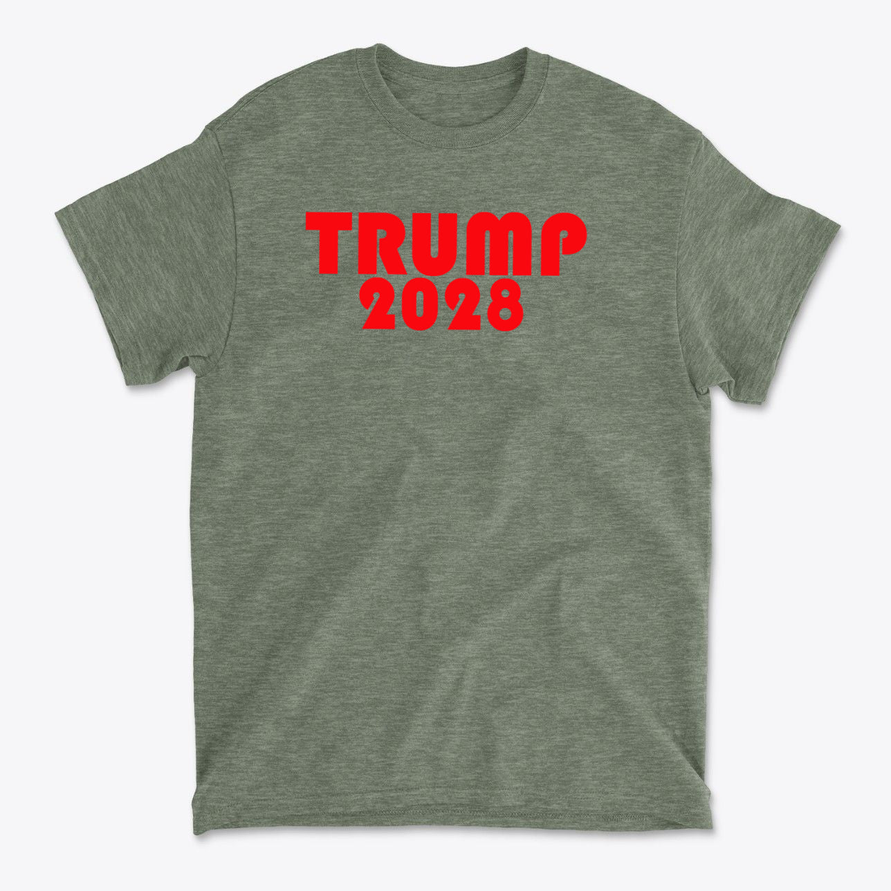 Trump 2028 Red Letters T Shirt
