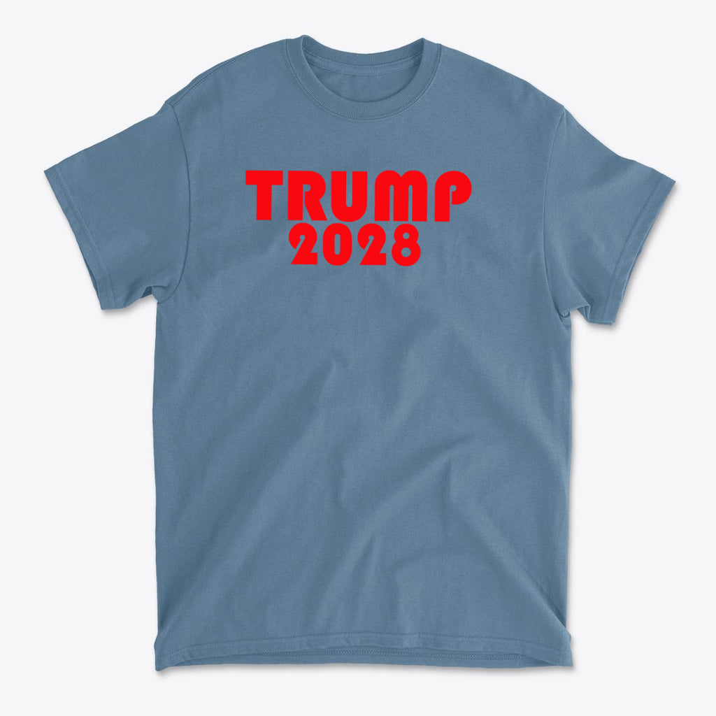 Trump 2028 Red Letters T Shirt