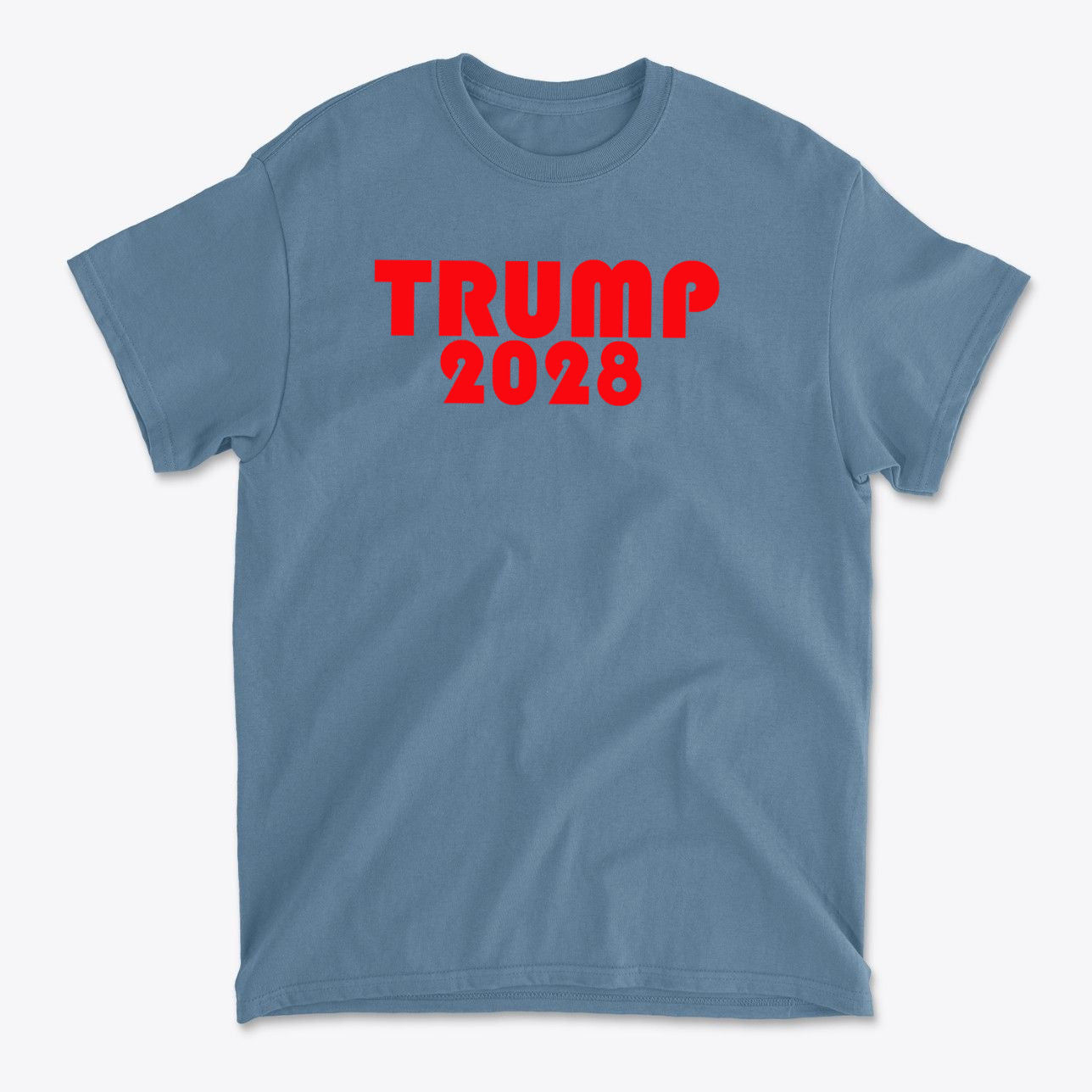 Trump 2028 Red Letters T Shirt