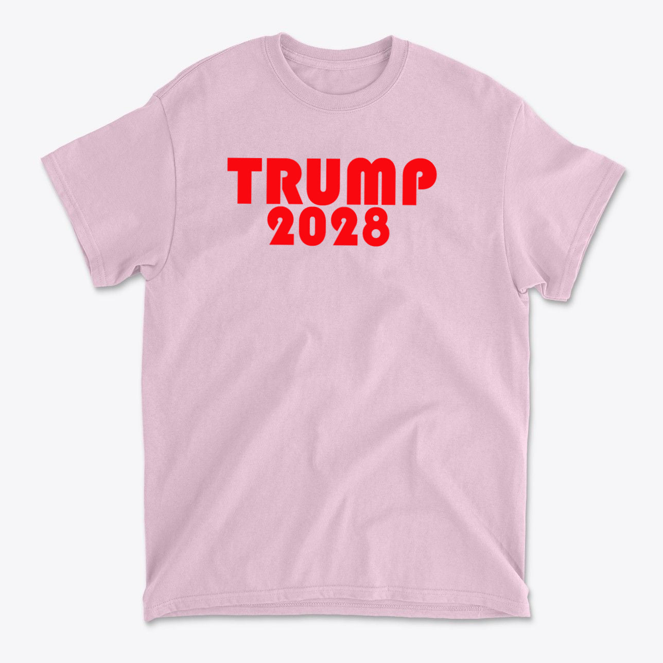 Trump 2028 Red Letters T Shirt