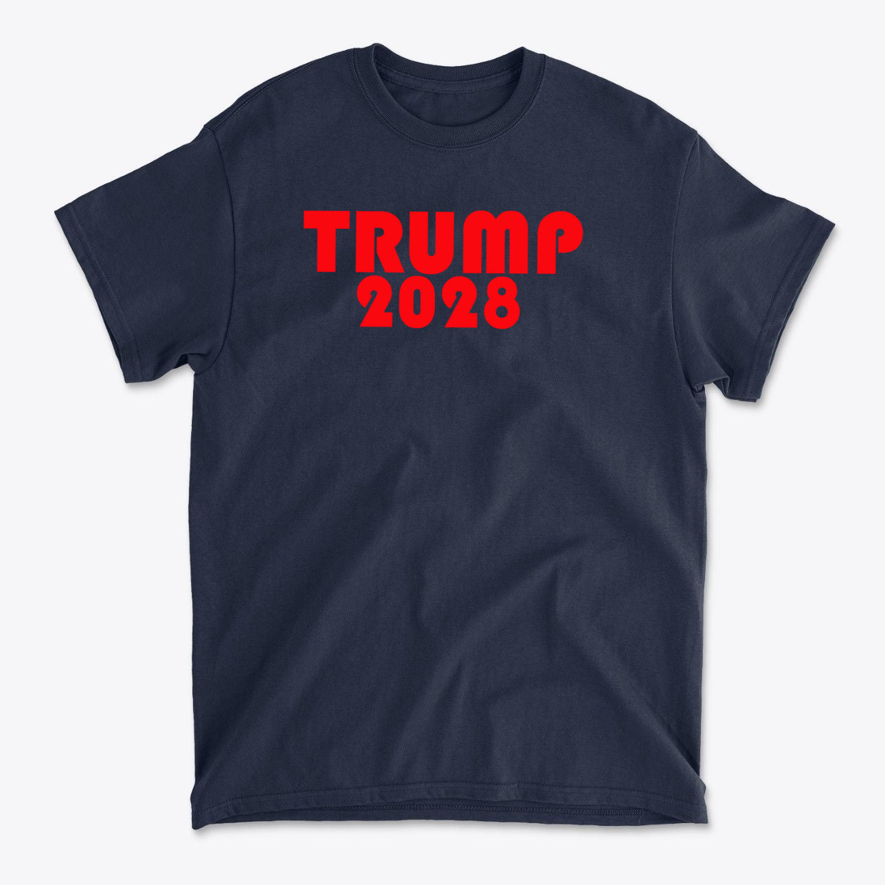 Trump 2028 Red Letters T Shirt