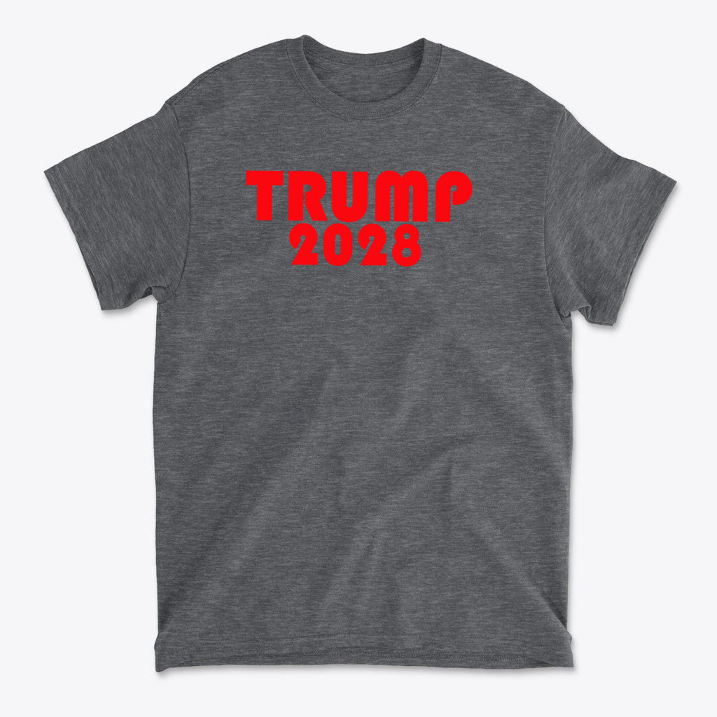 Trump 2028 Red Letters T Shirt