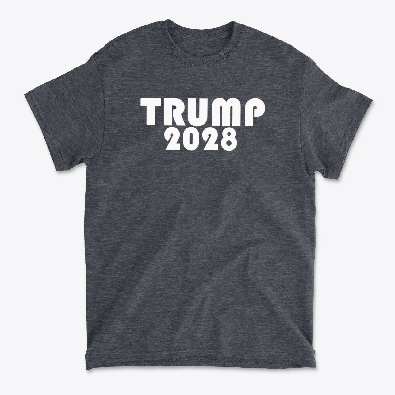 Trump 2028 White Letters T Shirt